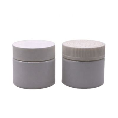 Personal Care Industrial 100ML PE Empty Plastic Wide Mouth Bottle with Screw Cap