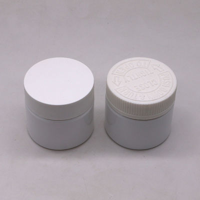 Personal Care Industrial 100ML PE Empty Plastic Wide Mouth Bottle with Screw Cap