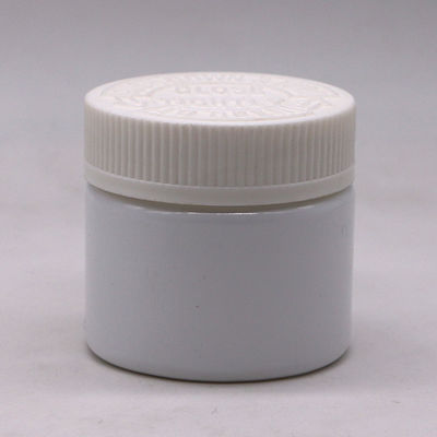 Personal Care Industrial 100ML PE Empty Plastic Wide Mouth Bottle with Screw Cap