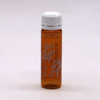 15ml PET Amber Brown Oral Liquid Bottle with Tamper Proof Cap for Medical Packaging