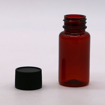 Base Material PET 1oz/25ml Customized Oral Liquid Plastic Bottle for Medical Industry