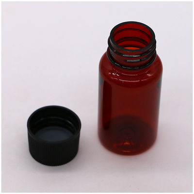 Base Material PET 1oz/25ml Customized Oral Liquid Plastic Bottle for Medical Industry