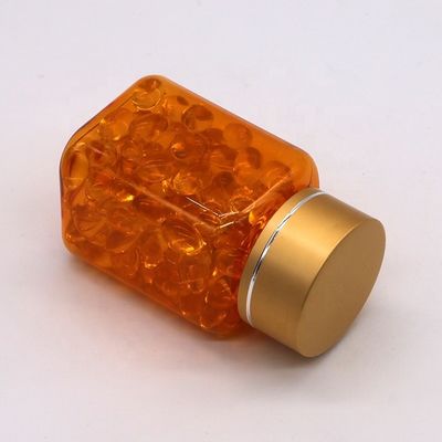 90ML PET Square Transparent Pill Bottle with Various Caps by Chinese Pharmaceutical Company