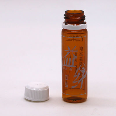 Sealing Type Screw Cap 15ml PET Bottle For Liquid Vitamin Collagen Supplement