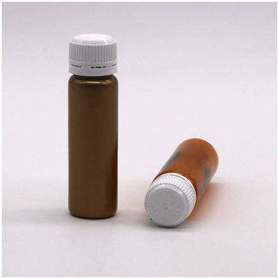 Sealing Type Screw Cap 15ml PET Bottle For Liquid Vitamin Collagen Supplement