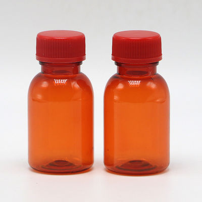 Leak-Proof PET Liquid Medicine Bottle with Cap 20ML/CC Collar Material PET