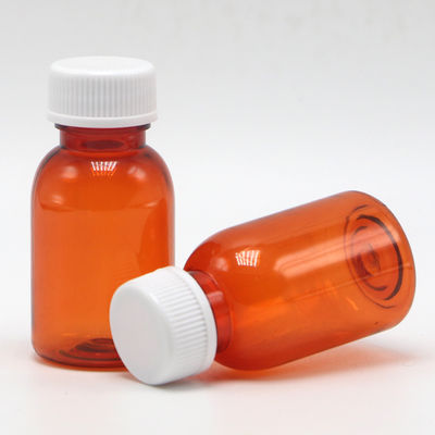 Leak-Proof PET Liquid Medicine Bottle with Cap 20ML/CC Collar Material PET
