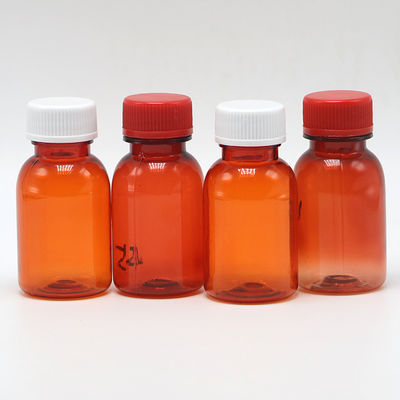 Leak-Proof PET Liquid Medicine Bottle with Cap 20ML/CC Collar Material PET