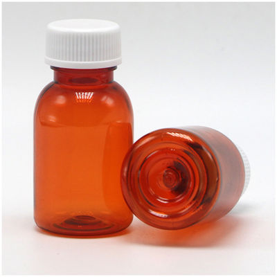 Leak-Proof PET Liquid Medicine Bottle with Cap 20ML/CC Collar Material PET