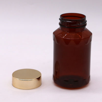 150ml Capacity PET Unique Shape Plastic Bottles for Pills and Capsules in Custom Colors