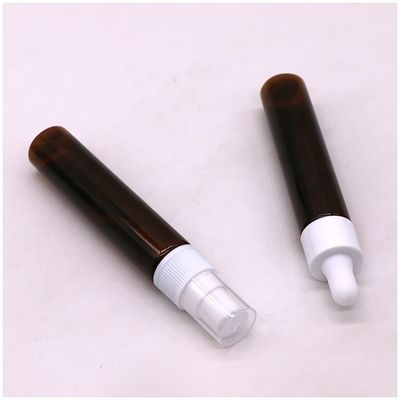 Leakage Proof 30ml/1OZ PET Portable Customized Color Amber/Brown Trigger Spray Bottle