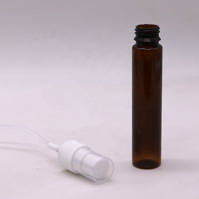 Leakage Proof 30ml/1OZ PET Portable Customized Color Amber/Brown Trigger Spray Bottle