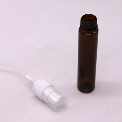 Leakage Proof 30ml/1OZ PET Portable Customized Color Amber/Brown Trigger Spray Bottle