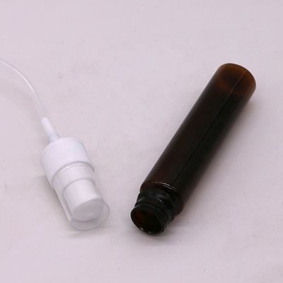 Leakage Proof 30ml/1OZ PET Portable Customized Color Amber/Brown Trigger Spray Bottle