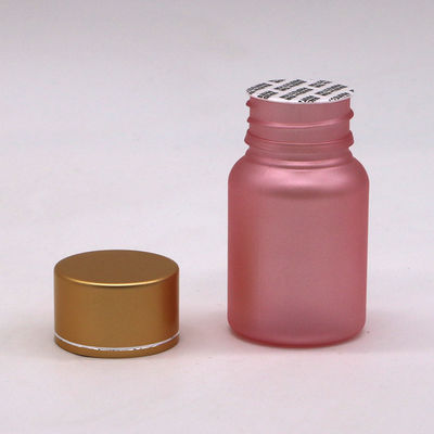 40ml PET Custom Service Plastic Pill Bottle with Frost Surface and Child Safety Cap
