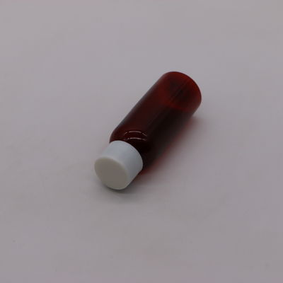 GMP Pharmaceutical 30ml PET Plastic Syrup Liquid Bottle with Tamper Proof Screw Cap
