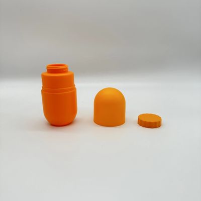 Screen Printing HDPE Plastic Capsule Bottle for Capsule Pill Tablets Supplement