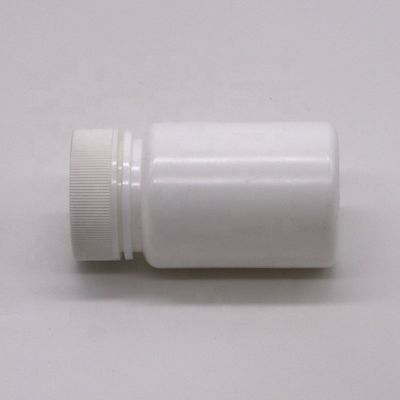 45ML Capacity HDPE Plastic Bottle with Screw Cap and Custom Label Printing Service