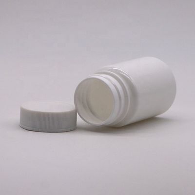 45ML Capacity HDPE Plastic Bottle with Screw Cap and Custom Label Printing Service