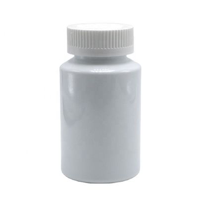 150ml PET White Plastic Medicine Bottle with Child Resistant Cap for Pill Supplement