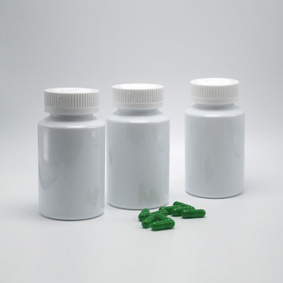 150ml PET White Plastic Medicine Bottle with Child Resistant Cap for Pill Supplement