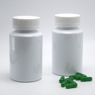 150ml PET White Plastic Medicine Bottle with Child Resistant Cap for Pill Supplement