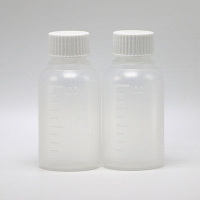 Industrial Medicine 60mL/2oz HDPE Syrup Bottle White/Blue Opaque Anti-Ultraviolet