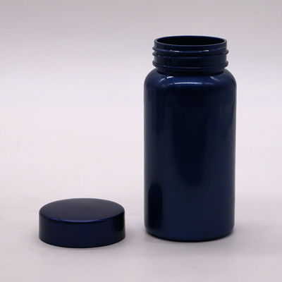 150ML PET Plastic Supplement Capsule Pill Tablet Storage Container Bottle with Screw Cap
