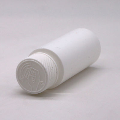 Plastic Type HDPE 2OZ/60 ML Biodegradable Medicinal Liquid Bottle with Child Proof Lid