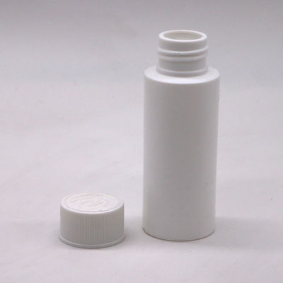 Plastic Type HDPE 2OZ/60 ML Biodegradable Medicinal Liquid Bottle with Child Proof Lid