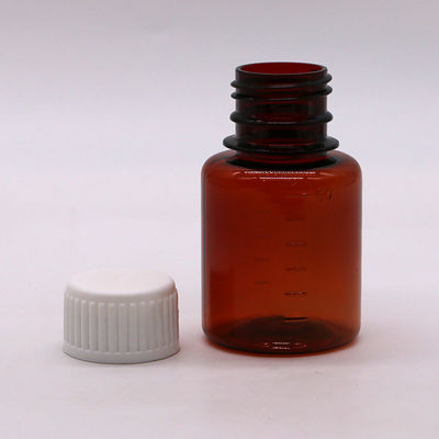 2OZ/60ml/cc PET Brown Medicine Grading Scale Liquid Packaging Bottle for Cigarette Oil