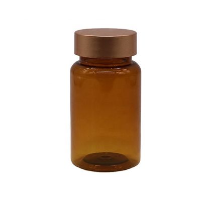 Industrial Medicine PET Bottle with Child Resistant Safety Cap and 100cc Capacity