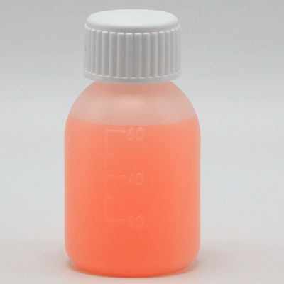 PE Syrup Bottle 60mL/2oz in White/Blue Opaque Color for Customized Color Options