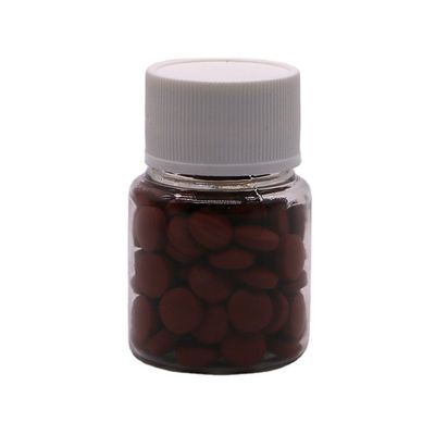 Medicinal Packaging 35ML PET Small Plastic Pill Bottle with Customizable Color Caps