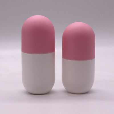 130ml HDPE Capsule Shape Bottle for Dietary Nutrition Supplement Featuring SCREW CAP