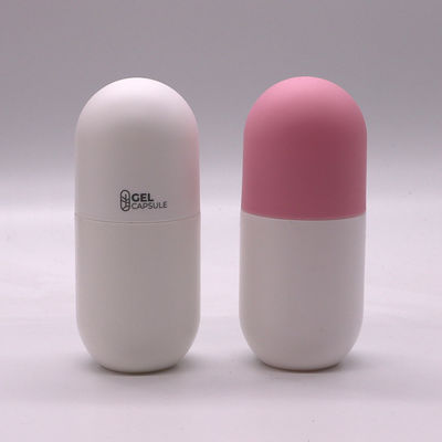 130ml HDPE Capsule Shape Bottle for Dietary Nutrition Supplement Featuring SCREW CAP