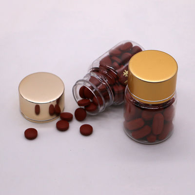 Medicinal Packaging 35ML PET Small Plastic Pill Bottle with Customizable Color Caps