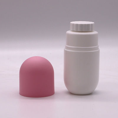 130ml HDPE Capsule Shape Bottle for Dietary Nutrition Supplement Featuring SCREW CAP