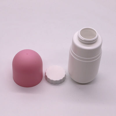 130ml HDPE Capsule Shape Bottle for Dietary Nutrition Supplement Featuring SCREW CAP