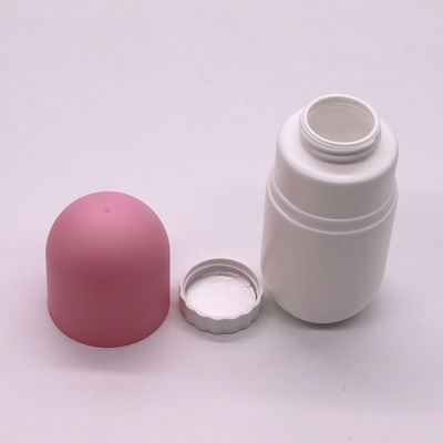 130ml HDPE Capsule Shape Bottle for Dietary Nutrition Supplement Featuring SCREW CAP