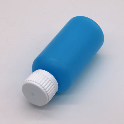 Customizable Color HDPE 100ml Liquid Empty Plastic Bottle with Scale and Safety Lid