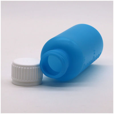 Customizable Color HDPE 100ml Liquid Empty Plastic Bottle with Scale and Safety Lid
