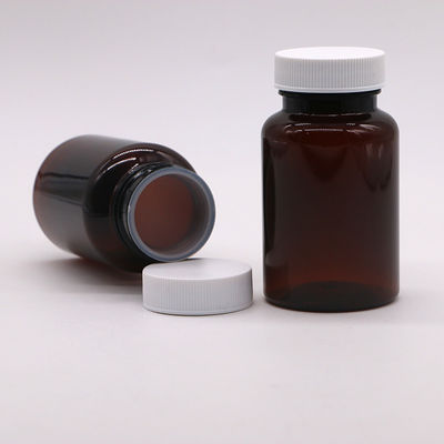 Customizable PET Collar 120ml Solid Plastic Bottle for Medicine and Health Products