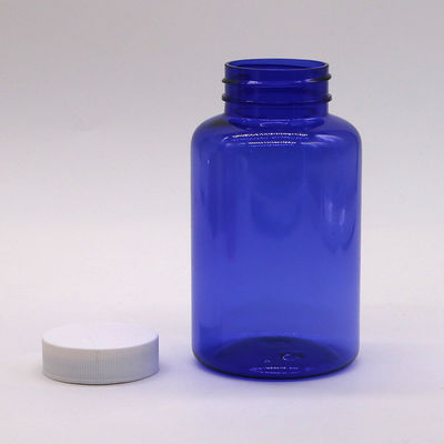 300ml/10oz Round Shape PET Plastic Bottle with Flip Top Cap for Pill Bottle Container