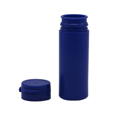 TEAR-OFF Sealing Type Frosted 50ML PE Plastic Bottle for Supplement Pill Capsule Storage