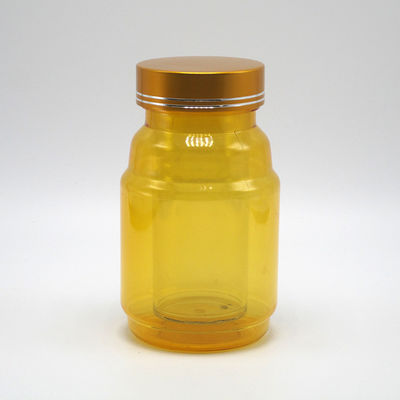 Child Resistant Lids PET Pill Containers for Pharmacy 250mL Pill Capsule Storage