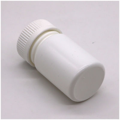 50mL PE Round Shape HDPE Plastic Bottle for Medicine Solid Tablet Capsule Storage