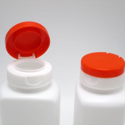 Screen Printing 190ml HDPE Square Shape Plastic Bottle for Medicine Supplement Holder