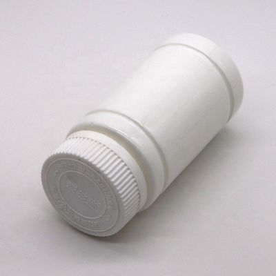 Customized Logo PE Empty Bamboo Shape Plastic Bottle with Screw Cap for Pill Capsule Tablet Medicine Supplement 5OZ 150ml