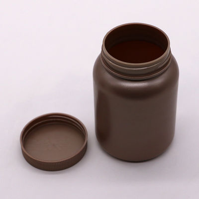 Medicine Storage Box for Solid Tablet Capsule Supplement Holder in 275mL PE Round Shape